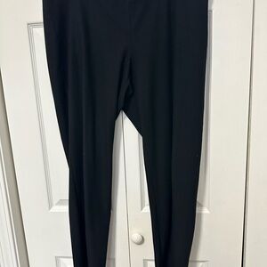 Eileen Fisher Black Stretch Leggings